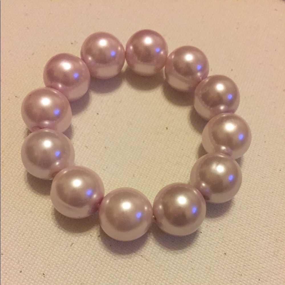 Faux Pearl Bracelet